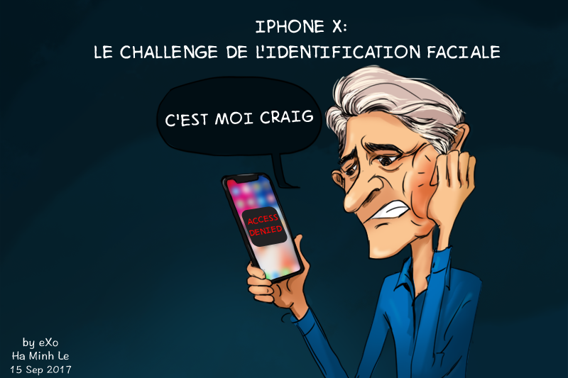 iphone x reconnaissance faciale