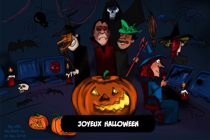 Joyeux Halloween Cartoon De La Semaine Exo Platform