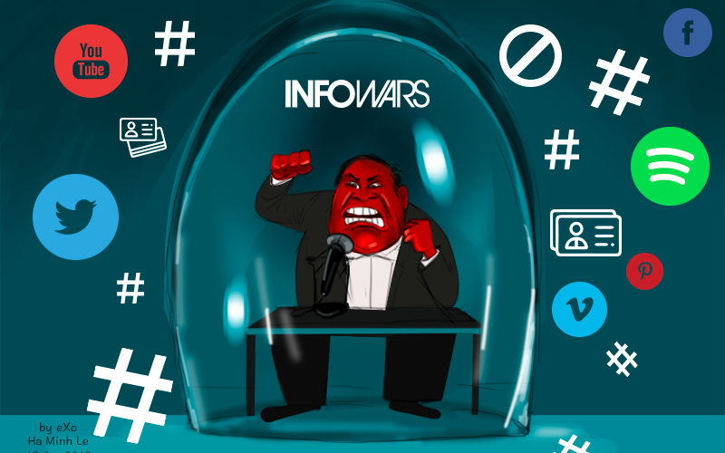 Twitter suspends Infowars' Alex Jones for one week