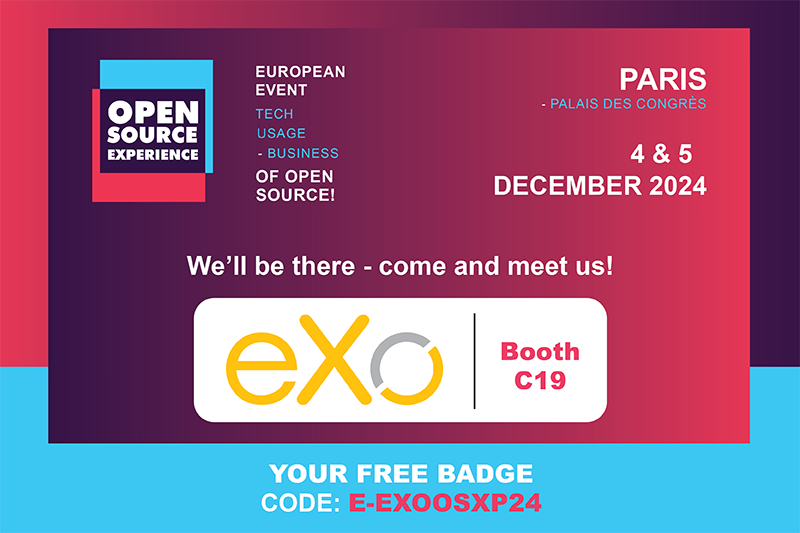 osxp 2024 - exo booth c19 en